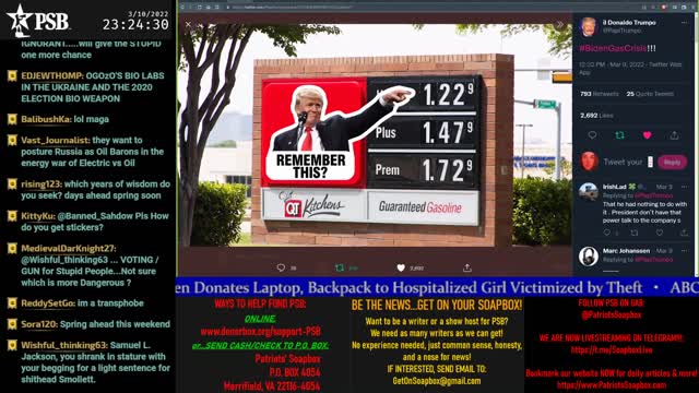 2022-03-10 22:00 EST - The MAGA Mullet Show: with MagaSwaga