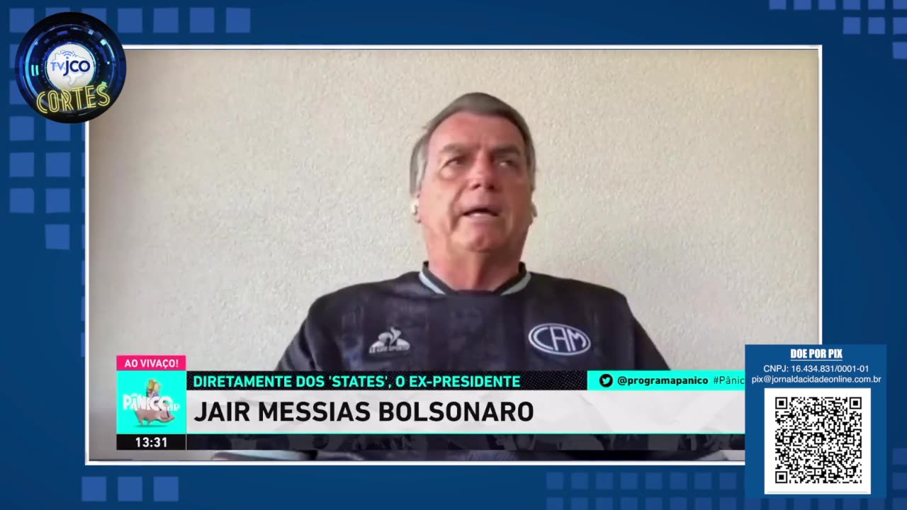 “Projetam o telhado, mas não tem alicerce”: Diz Bolsonaro sobre quem fez o L e se arrependeu