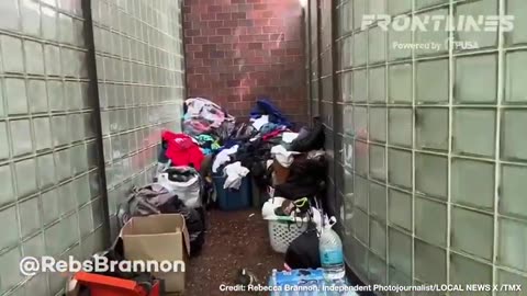 WATCH: Immigrants Make Camp, Scatter Belongings and Trash in Police Stations Around Chicago