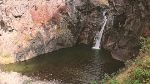 Waterfall in Sambuyeon, South Korea