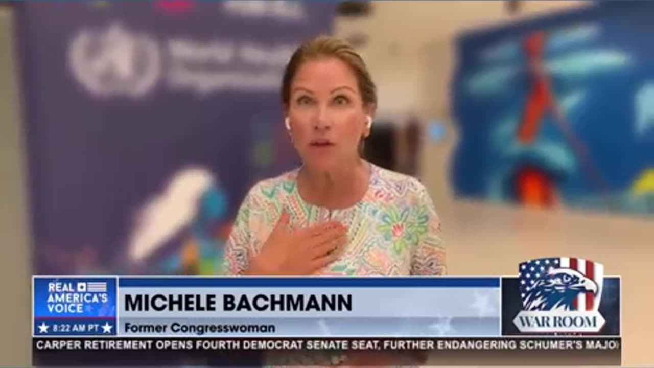 Michele Bachmann - The WHO Global Pandemic Treaty – The Treaty that will take our Sovereignty