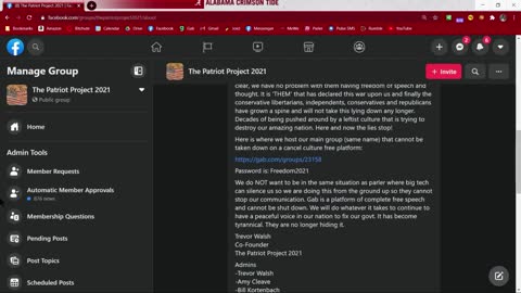 Welcome to the Patriot Project 2021