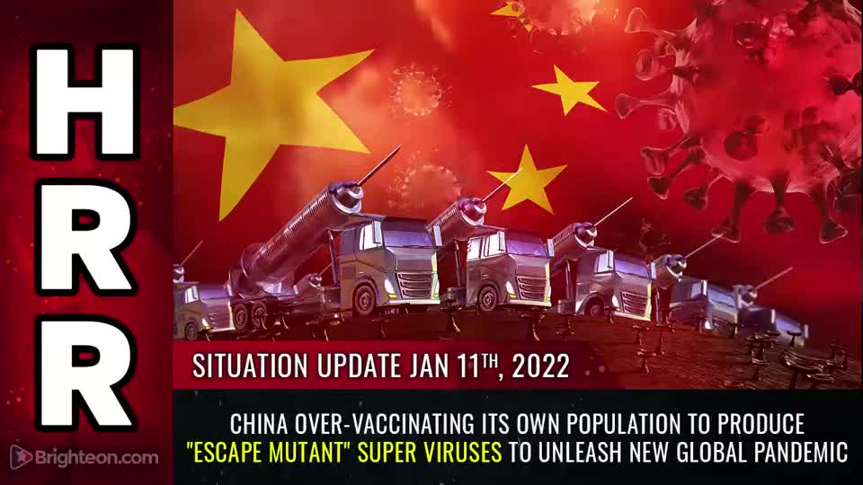 01-11-22 S.U. - China Over Vaxxin Its People Making Mutant Super Viruses For NEW Global Pandemic