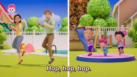 Walking WalkingㅣNursery Rhymes for KidsㅣDance along Bebefinn (1)