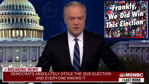 Lawrence O'Donnell MSNBC Trump Won 2020 Election