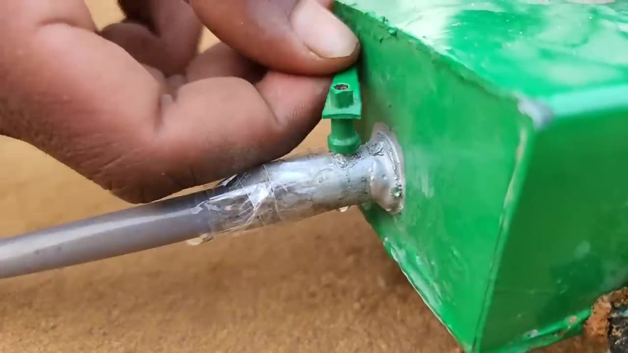 DIY Tractor flour mill machine _ science project _ mini wheat motor project