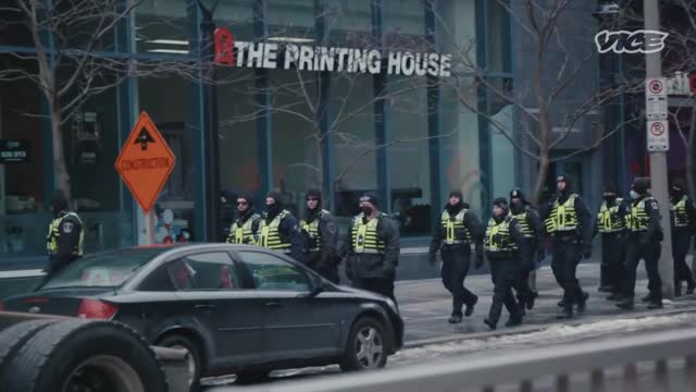 Inside canda trucker protest trudeau!!! Latest