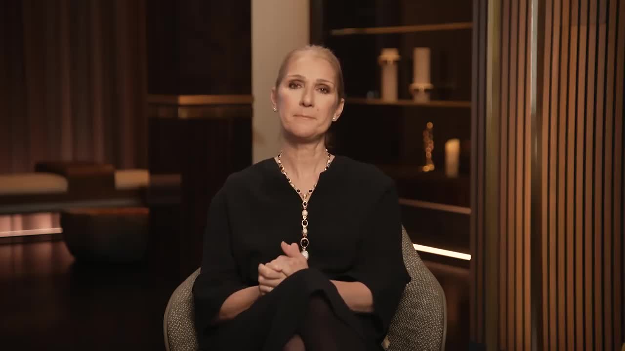 La Chanteuse CÉLINE DION parle de sa maladie