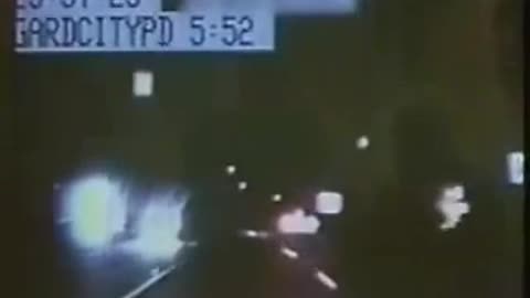 Ghost Car disappears on cops camera with no explantation