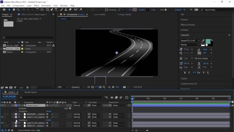 Adobe After Effect - Create Track Path Animation