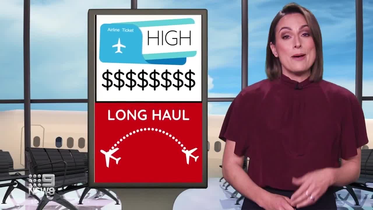 Domestic airfares skyrocket to prices of overseas trip | 9 News Australia