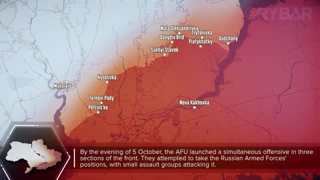 Chronicle of Battles in the #Nikolaev - #Berislav Direction from 4 to 7 October 2022