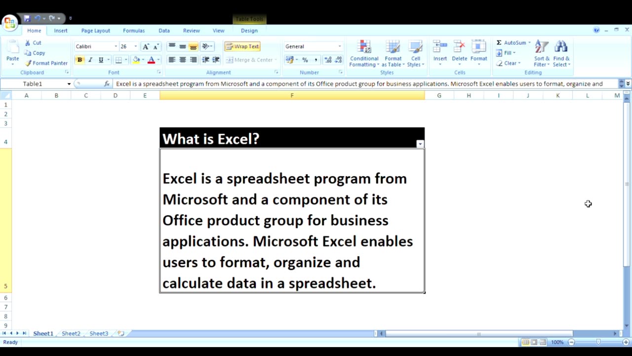 Everything you know about Excel