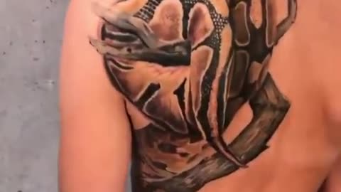 Realistic Tattoo - A Masterpiece on Human Skin