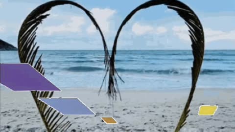 Squidward Is Playing With Tiles On A Beach 🏖️