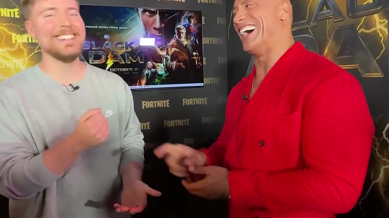 The Rock Vs MrBeast For $100000