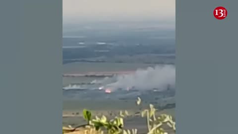 The Ukrainian army STRUCK the Crimea - an ammunition depot was hit, people are being evacuated