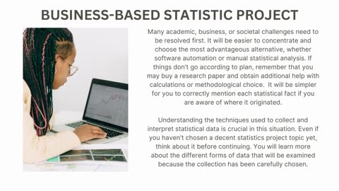 Business-based statistic project topics