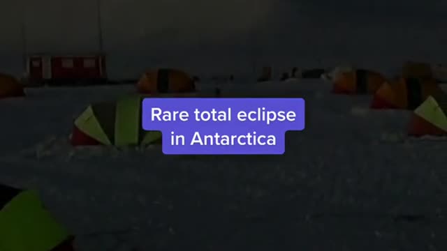 The rare solar #eclipse was only fully visible in #Antarctica.