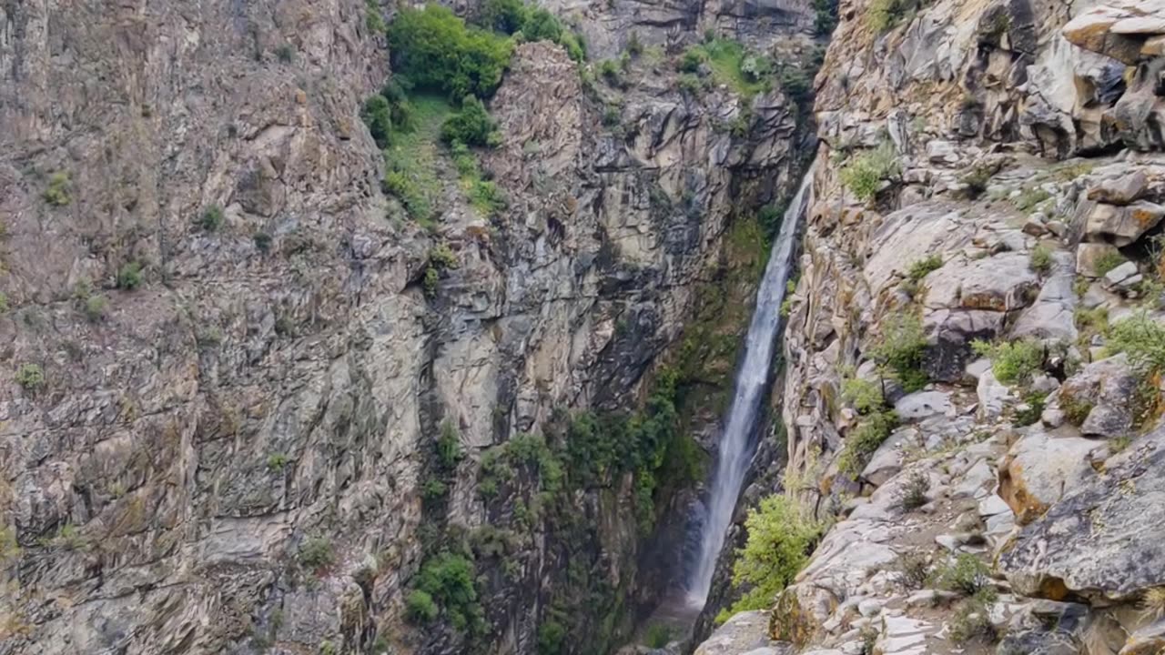 Historical and Most Dangerous Waterfall of GB Gilgit Baltistan