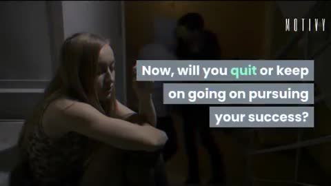 Quiting failure and Never lose hope