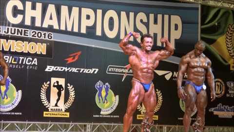 Fernando Luiz Sardinha (BRA), NABBA World Championships 2016