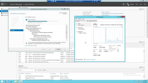 Creating or promoting a domain controller on Windows Environment