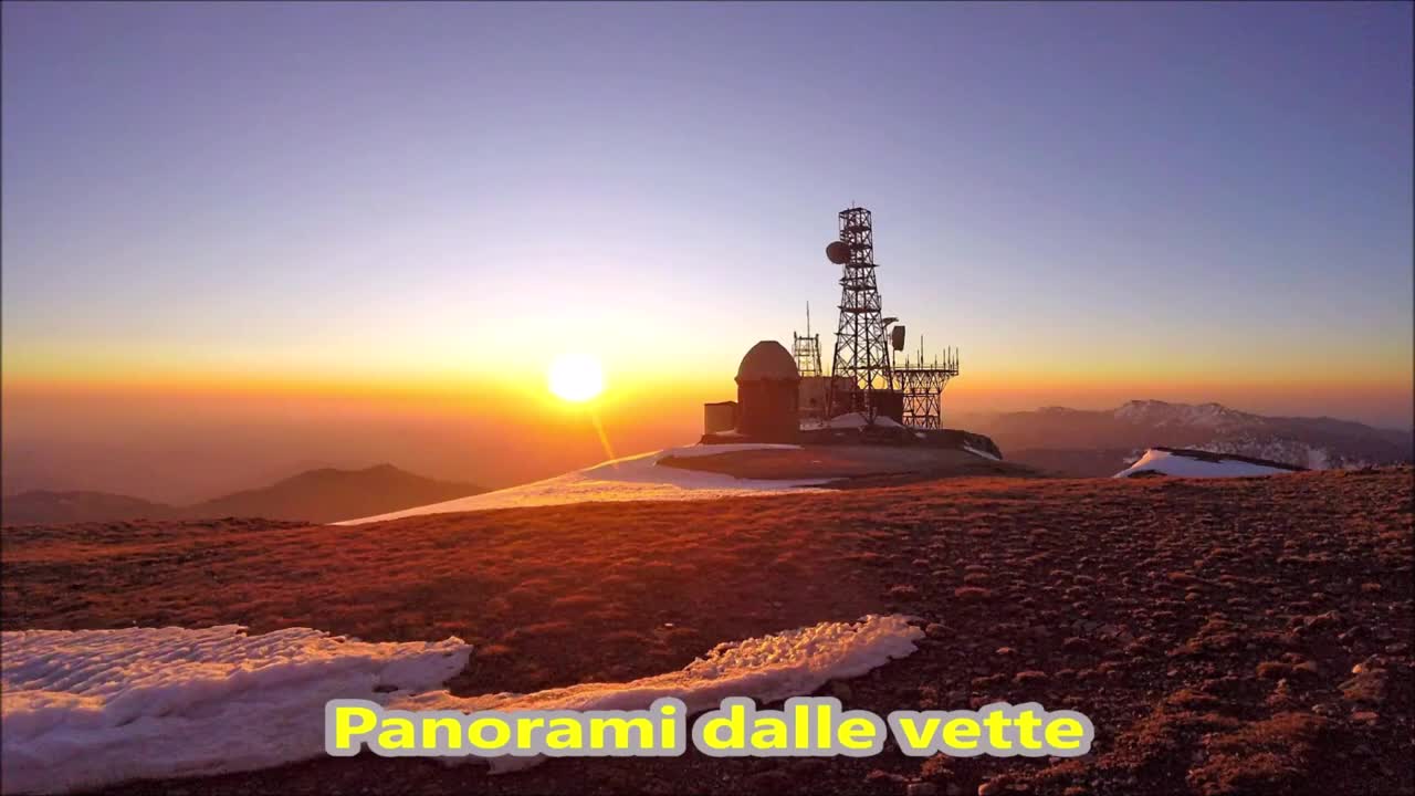 Panorami dalle vette dei monti