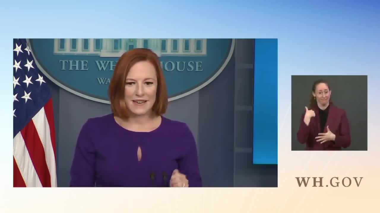 Jen Psaki Discusses COVID Diagnosis As She Returns To White House After 2 Weeks