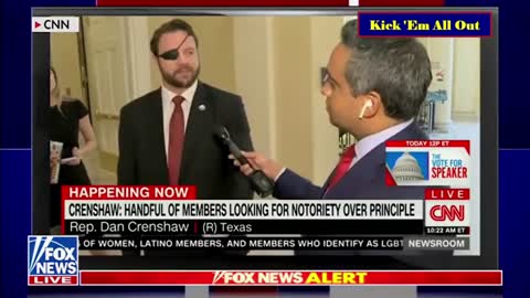 Dan Crenshaw Being Part Of The Uniparty - Like Dems He Accuses Us Of What He Is