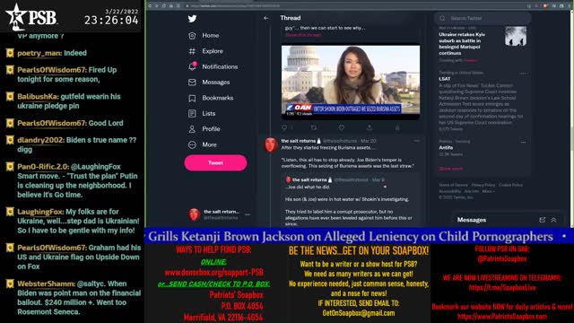 2022-03-22 22:00 EDT - The MAGA Mullet Show: with MagaSwaga