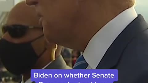 Biden on whether Senate Democrats should use reconciliation