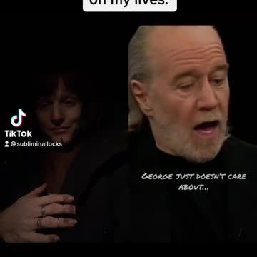 Carlin had it down to a science