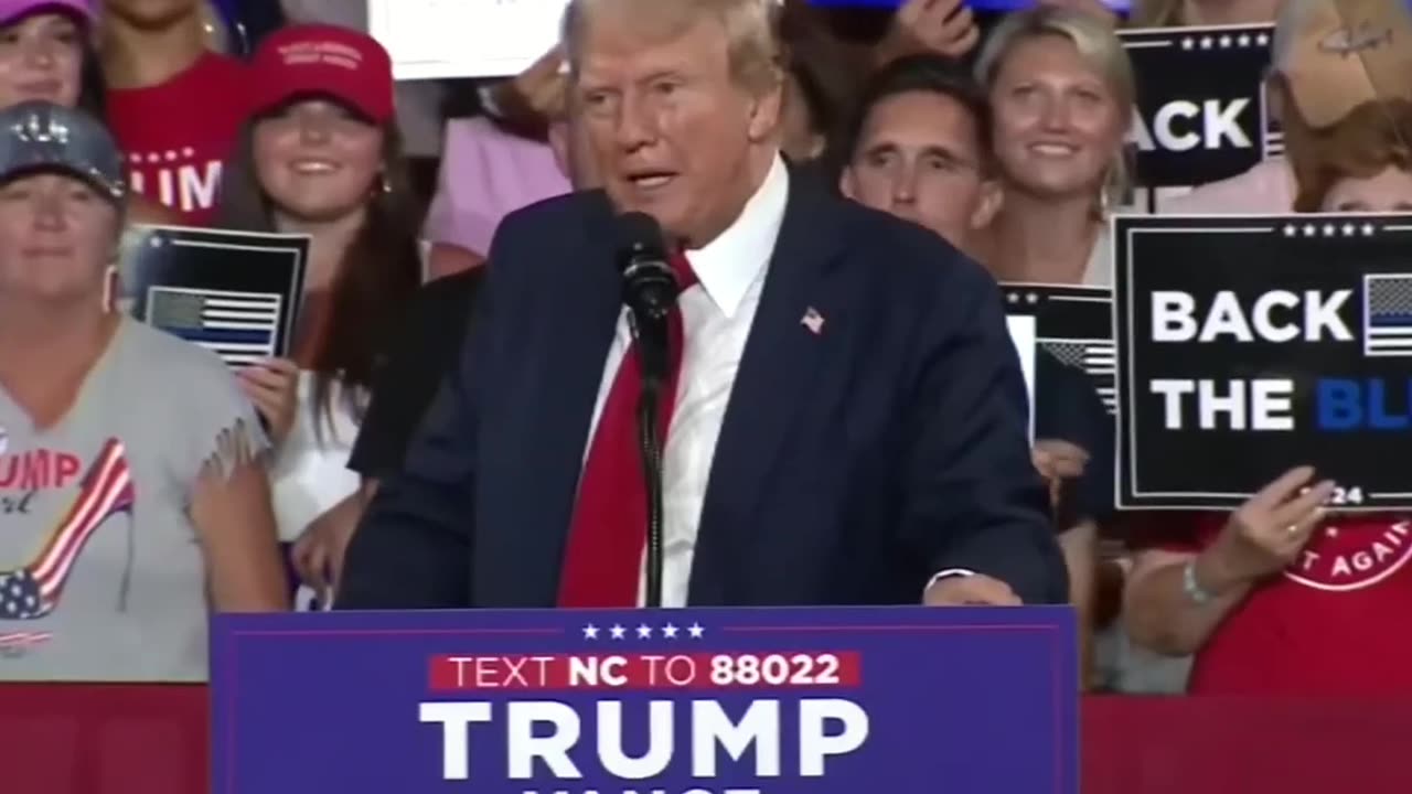 Trump on Defending Freedom Standing Strong Against Those Who Seek to Silence You