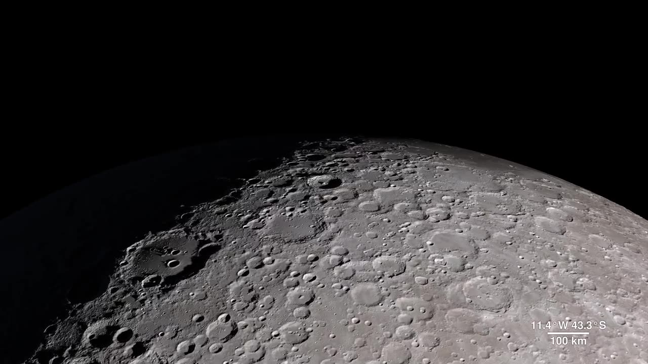 Tour of the Moon in 4K, NASA's Journey into the Universe" AstronomyWorld #asteroid #moon