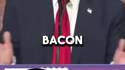 Donald Trump Says He Cannot Afford to Eat Bacon Anymore!