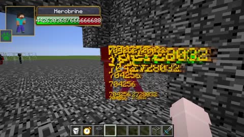 Herobrine vs all Herobrine and Creepypasta mobs in minecraft part 58