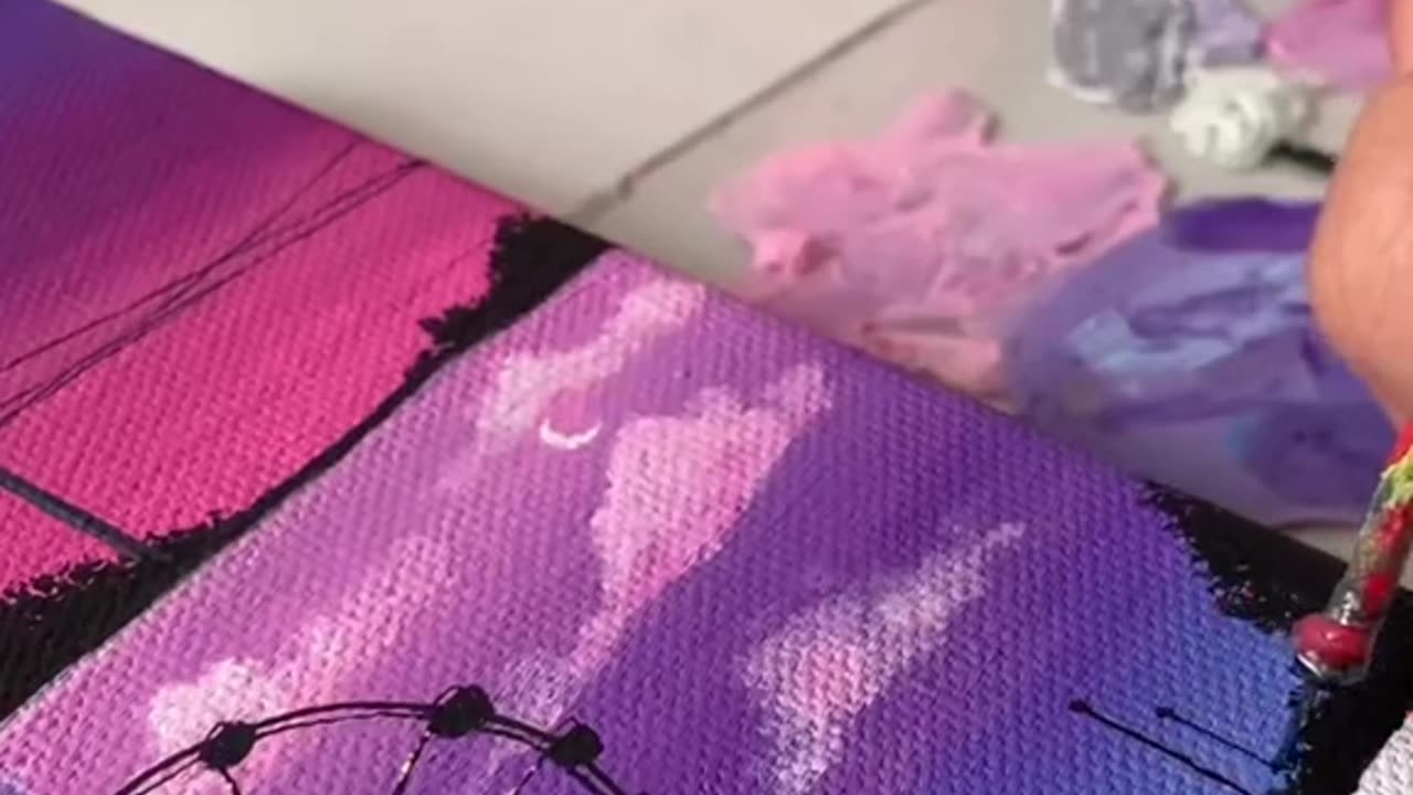 Dreamy 💕🎨 canvas art