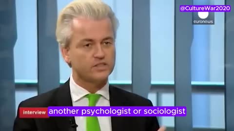 Geert Wilders 🚨 New Prime Minister Netherlands Understands dangers of Open Borders