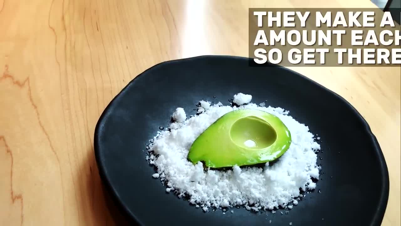 The Dessert That Looks Just like an Avocado