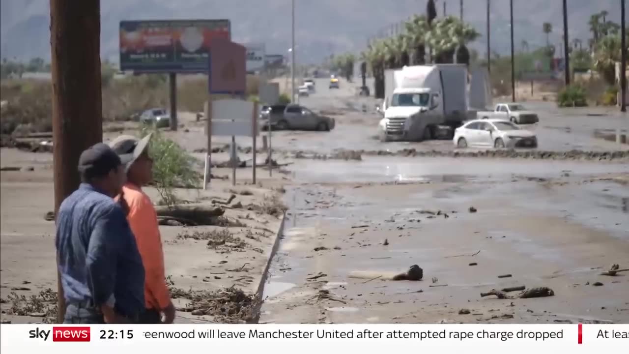 Storm Hilary: 'Life-threatening' flooding and rains in California