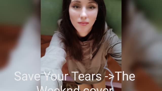 Save Your Tears Weeknd cover by Aurelia