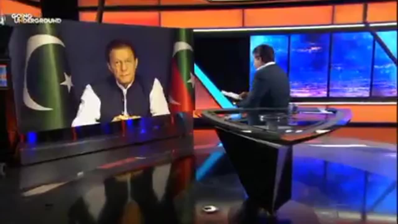 Chairman Imran Khan in an interview with afshin Rattansi in Going underground