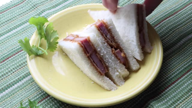 Ham Katsu Sandwich Recipe - Japanese Cooking 101