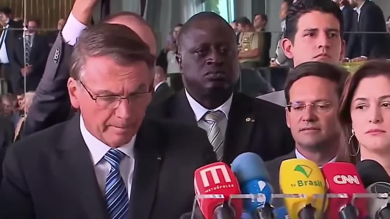 Presidente Jair Bolsonaro faz pronunciamento à nação após resultado das eleições