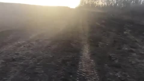 Ukrainians Find an Unexploded Unguided Thermobaric Rocket to a Russian TOS1