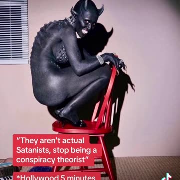 Doja Cat | Another Satanist in the music industry trying to steal as many souls as possible.