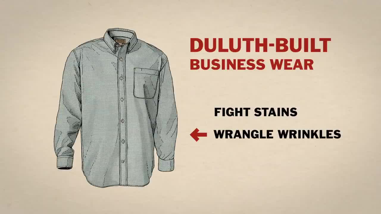 Duluth Trading TV Commercial Duluth-Built Business Wear – Man on a Mission