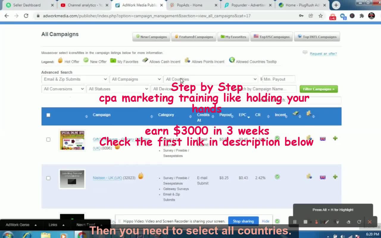 The ULTIMATE CPA Marketing Tutorial For Beginners ($3000 in 30 days)