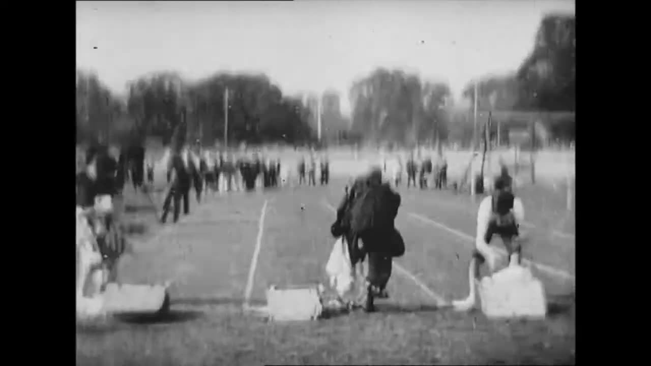 Comic Costume Race (1896 Film) -- Directed By Robert W. Paul -- Full Movie